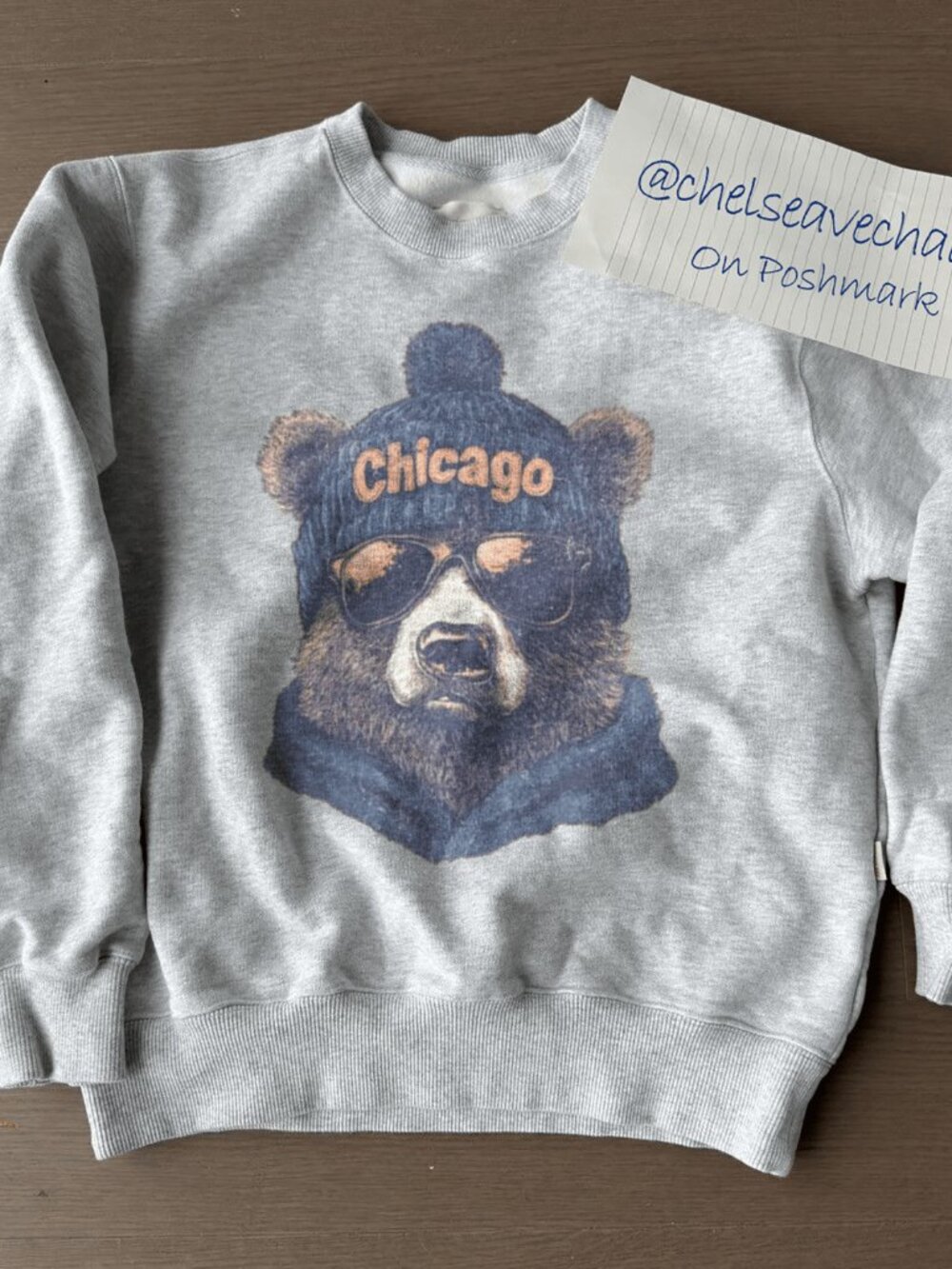 Vintage Chicago Bears Football Unisex Sweatshirt, Retro Chicago NFL Shirt Tee